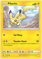Pokemon,SM - Burning Shadows,Pikachu - 40/147,Reverse Holofoil,Common,Lightly Played