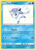 Pokemon,Hidden Fates: Shiny Vault,Alolan Vulpix - SV8/SV94,Holofoil,Shiny Holo Rare,Near Mint
