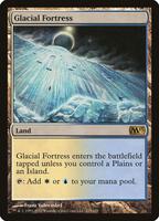 Magic: The Gathering,Magic 2013 (M13),Glacial Fortress - 225,Foil,Rare,Near Mint