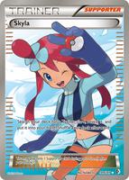 Pokemon,Boundaries Crossed,Skyla (149 Full Art) - 149/149,Holofoil,Ultra Rare,Lightly Played
