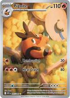 Pokemon,SV: White Flare,Pignite - 097/086,Holofoil,Illustration Rare,Near Mint