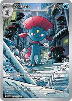 Pokemon,ME: Ascended Heroes,Weavile - 228/217,Holofoil,Illustration Rare,Near Mint