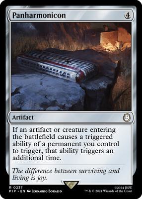 Magic: The Gathering,Universes Beyond: Fallout,Panharmonicon - 237,Normal,Rare,Lightly Played