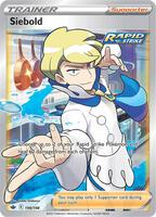Pokemon,SWSH06: Chilling Reign,Siebold (Full Art) - 198/198,Holofoil,Ultra Rare,Near Mint