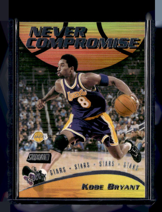 1999-00 Stadium Club,1999-00 Stadium Club,Kobe Bryant - NC17,Never Compromise