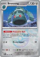 Pokemon,SV: Prismatic Evolutions,Bronzong (Master Ball Pattern) - 067/131,Holofoil,Uncommon,Near Mint