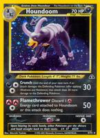 Pokemon,Neo Discovery,Houndoom (4) - 04/75,Unlimited Holofoil,Holo Rare,Heavily Played