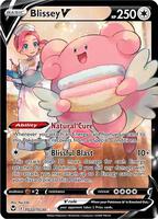Pokemon,SWSH12: Silver Tempest Trainer Gallery,Blissey V - TG22/TG30,Holofoil,Ultra Rare,Near Mint