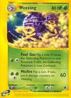 Pokemon,Expedition,Weezing (70) - 070/165,Normal,Rare,Moderately Played