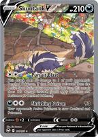 Pokemon,SWSH12: Silver Tempest,Skuntank V (Alternate Full Art) - 181/195,Holofoil,Ultra Rare,Near Mint