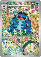 Pokemon,SV: Black Bolt,Seismitoad - 105/086,Holofoil,Illustration Rare,Near Mint