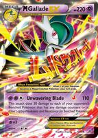 Pokemon,XY - Roaring Skies,M Gallade EX - 35/108,Holofoil,Ultra Rare,Moderately Played