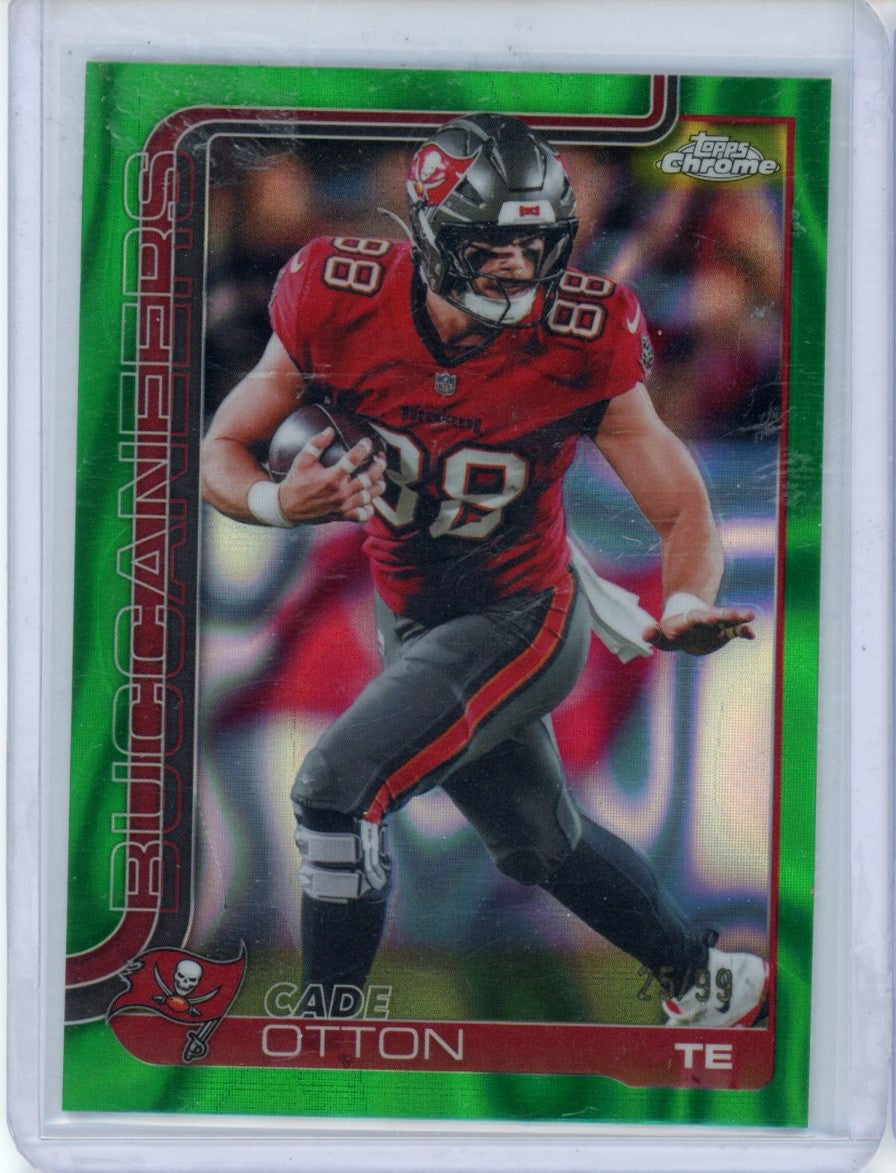 Topps 2025 Topps Chrome,2025 Topps Chrome,Cade Otton - 284,NM