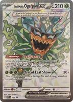 Pokemon,SV: Scarlet & Violet Promo Cards,Teal Mask Ogerpon ex - 166,Holofoil,Ultra Rare,Near Mint