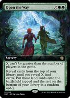 Magic: The Gathering,March of the Machine: The Aftermath,Open the Way (Extended Art) - 163,Normal,Rare,Near Mint