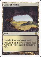 Magic: The Gathering,9th Edition,Caves of Koilos - 320,Normal,Rare,Near Mint