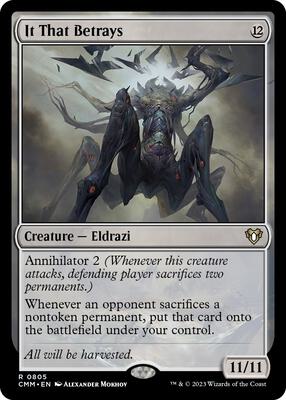 Magic: The Gathering,Commander Masters,It That Betrays - 805,Normal,Rare,Near Mint