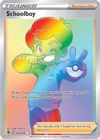Pokemon,SWSH08: Fusion Strike,Schoolboy (Secret) - 276/264,Holofoil,Secret Rare,Near Mint