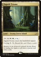 Magic: The Gathering,Ikoria: Lair of Behemoths,Zagoth Triome - 259,Foil,Rare,Near Mint