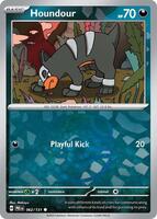 Pokemon,SV: Prismatic Evolutions,Houndour (Master Ball Pattern) - 062/131,Holofoil,Common,Near Mint