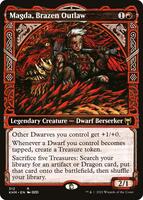 Magic: The Gathering,Kaldheim,Magda, Brazen Outlaw (Showcase) - 312,Normal,Rare,Near Mint