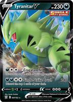 Pokemon,SWSH05: Battle Styles,Tyranitar V - 097/163,Holofoil,Ultra Rare,Near Mint