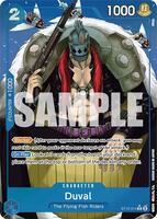 One Piece Card Game,Premium Booster -The Best-,Duval (Full Art) - ST12-014,Foil,Common,Near Mint