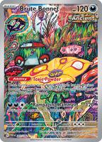 Pokemon,SV04: Paradox Rift,Brute Bonnet - 207/182,Holofoil,Illustration Rare,Heavily Played
