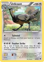 Pokemon,Emerging Powers,Unfezant - 82/98,Reverse Holofoil,Rare,Lightly Played