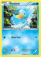 Pokemon,Black and White Promos,Ducklett - BW17,Holofoil,Promo,Heavily Played