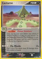 Pokemon,EX Power Keepers,Cacturne - 27/108,Reverse Holofoil,Uncommon,Moderately Played