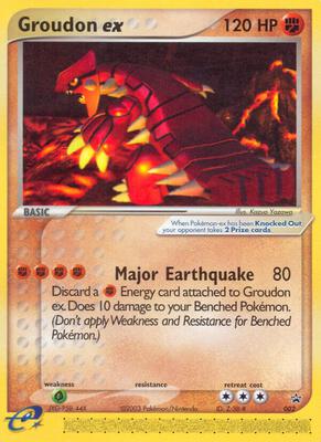 Pokemon,Nintendo Promos,Groudon ex - 002 (Nintendo Power Magazine),Normal,Promo,Near Mint