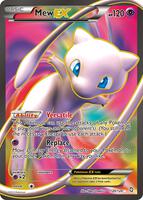 Pokemon,Dragons Exalted,Mew EX (120 Full Art) - 120/124,Holofoil,Ultra Rare,Moderately Played