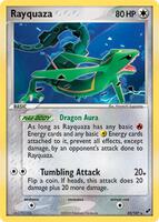 Pokémon,Deck Exclusives,Rayquaza - 22/107 - 022/107,Holofoil,Holo Rare,Moderately Played