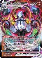 Pokemon,SWSH08: Fusion Strike,Chandelure VMAX - 040/264,Holofoil,Ultra Rare,Near Mint