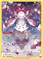 Pokemon,SWSH: Crown Zenith: Galarian Gallery,Diancie - GG13/GG70,Holofoil,Ultra Rare,Near Mint