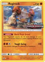 Pokemon,SM Promos,Regirock - SM74 (Prerelease),Holofoil,Promo,Lightly Played