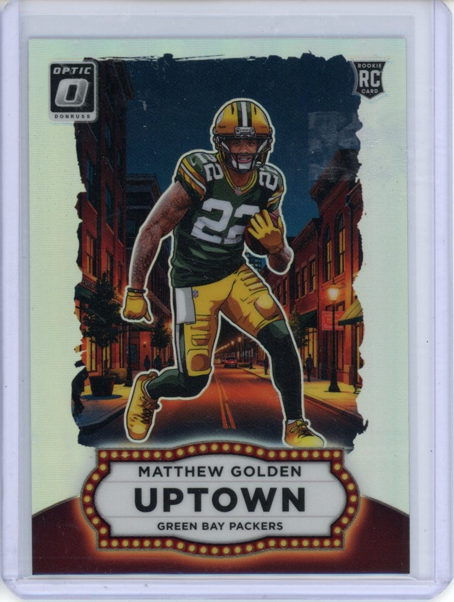 Optic 2025 Donruss Optic,2025 Donruss Optic,Matthew Golden - 14,Uptown