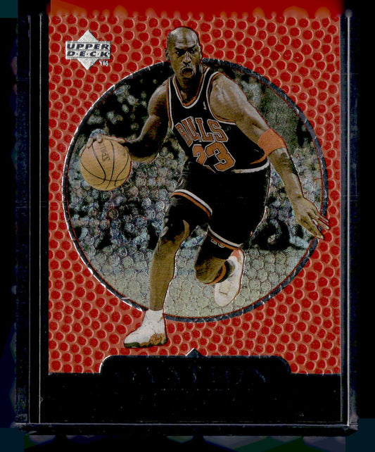 Upper Deck 1998-99 Upper Deck Ovation,1998-99 Upper Deck Ovation,Michael Jordan - 7,NM