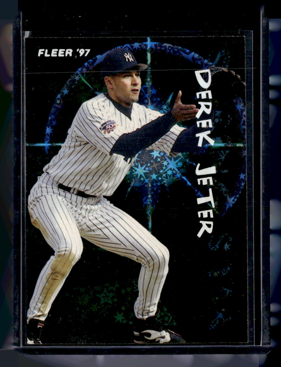 Fleer 1997 Fleer,1997 Fleer,Derek Jeter - 5,Soaring Stars Glowing
