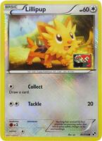 Pokemon,League & Championship Cards,Lillipup - 81/114 (League Promo) - 081/114,Reverse Holofoil,Promo,Lightly Played