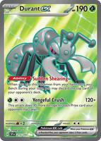 Pokemon,SV08: Surging Sparks,Durant ex - 215/191,Holofoil,Ultra Rare,Near Mint