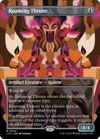 Magic: The Gathering,The Lost Caverns of Ixalan,Roaming Throne (Borderless) - 344,Normal,Rare,Lightly Played