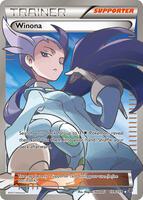 Pokemon,XY - Roaring Skies,Winona (108 Full Art) - 108/108,Holofoil,Ultra Rare,Moderately Played