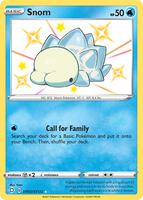 Pokemon,Shining Fates: Shiny Vault,Snom - SV033/SV122,Holofoil,Shiny Holo Rare,Near Mint