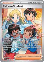 Pokemon,SV: Paldean Fates,Paldean Student - 230/091,Holofoil,Ultra Rare,Near Mint