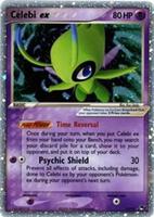 Pokémon,POP Series 2,Celebi ex (Holo) - 017/017,Holofoil,Ultra Rare,Moderately Played