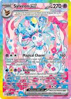 Pokemon,SV: Prismatic Evolutions,Sylveon ex - 156/131,Holofoil,Special Illustration Rare,Near Mint