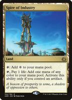 Magic: The Gathering,Aether Revolt,Spire of Industry - 184,Foil,Rare,Near Mint