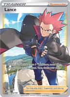 Pokemon,SWSH12: Silver Tempest,Lance (Full Art) - 192/195,Holofoil,Ultra Rare,Near Mint